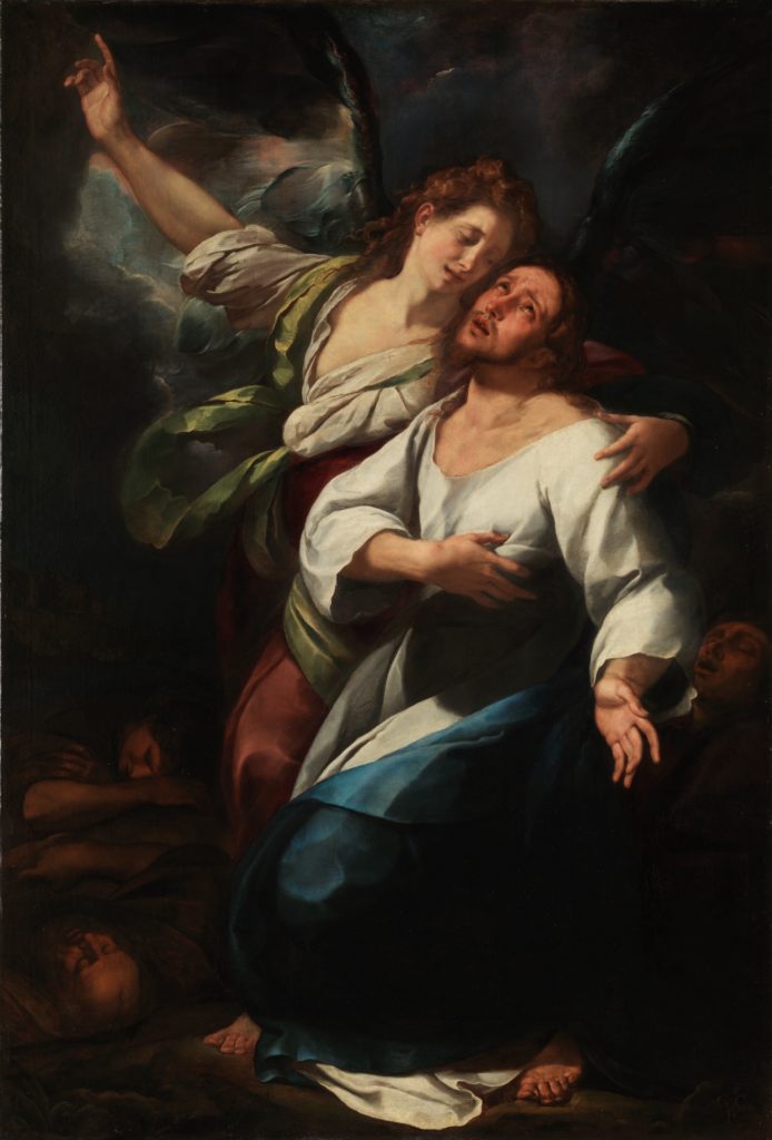 La Oración en el huerto PROCACCINI, GIULIO CESARE, 1616-1620. Museo Nacional del Prado.